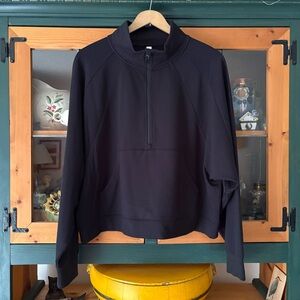 Z by Zella Cozy Knit Half-Zip Sweatshirt